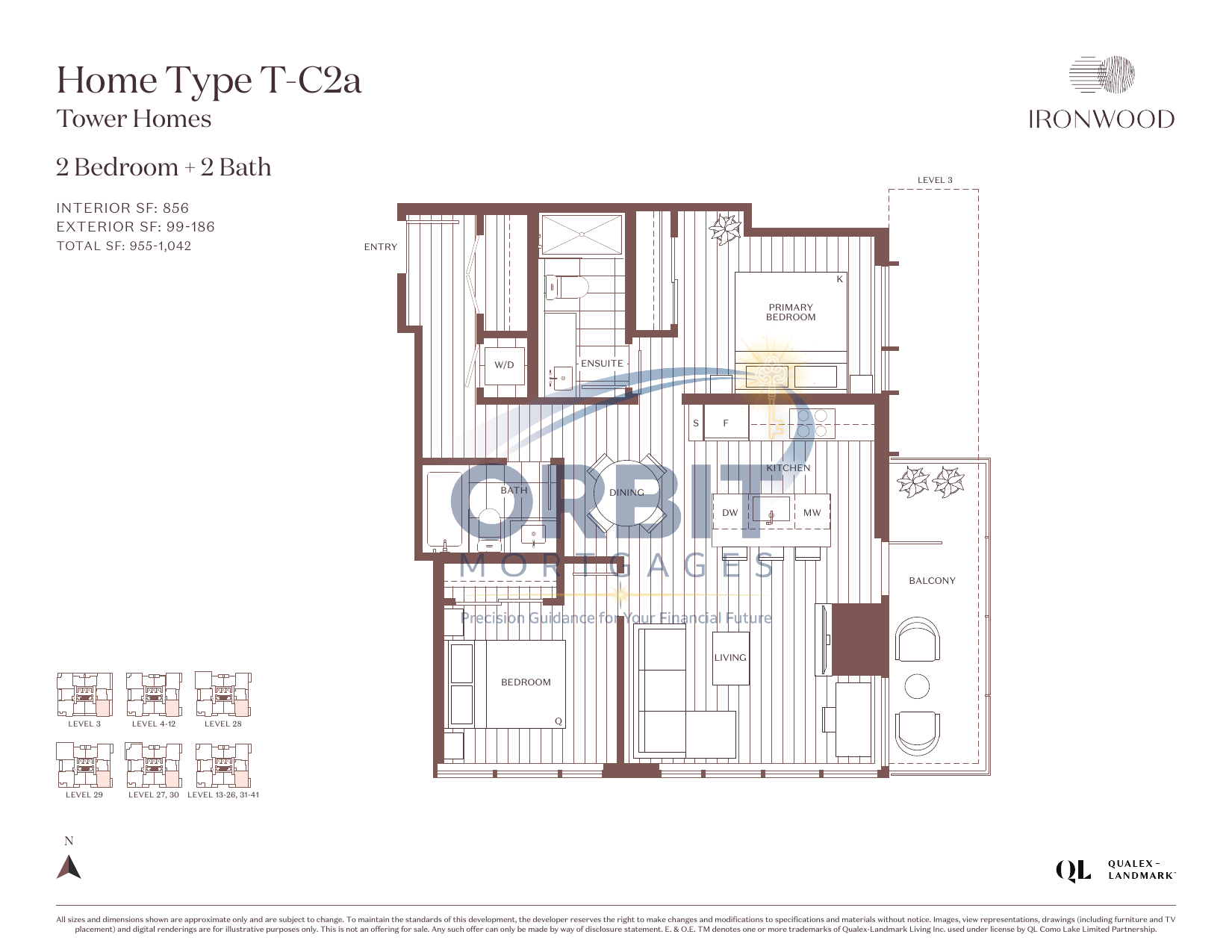 Developer floor plan sample page 1