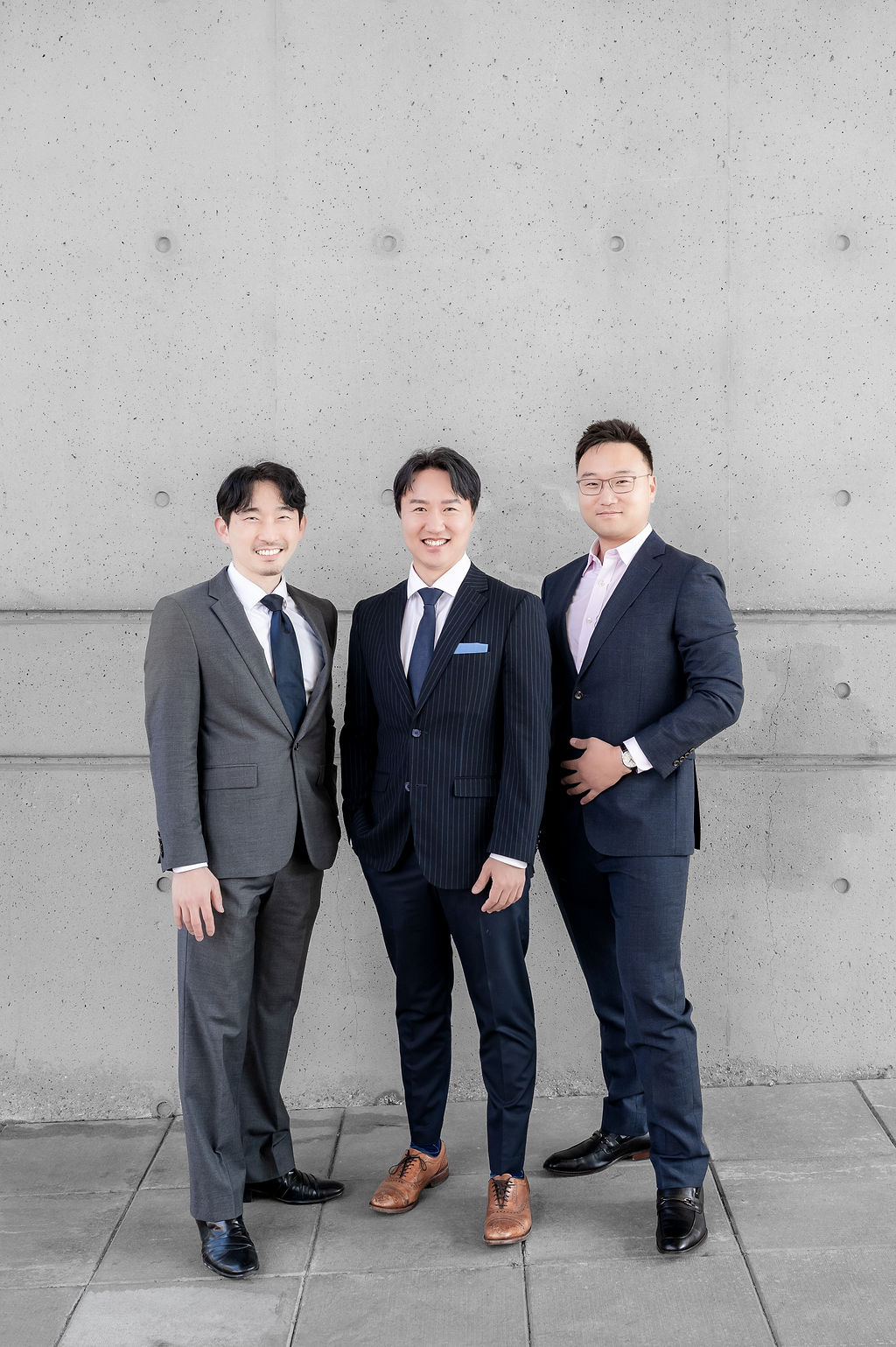 Orbit Mortgages partners Alex Choi, Leo Park and Ken Lee