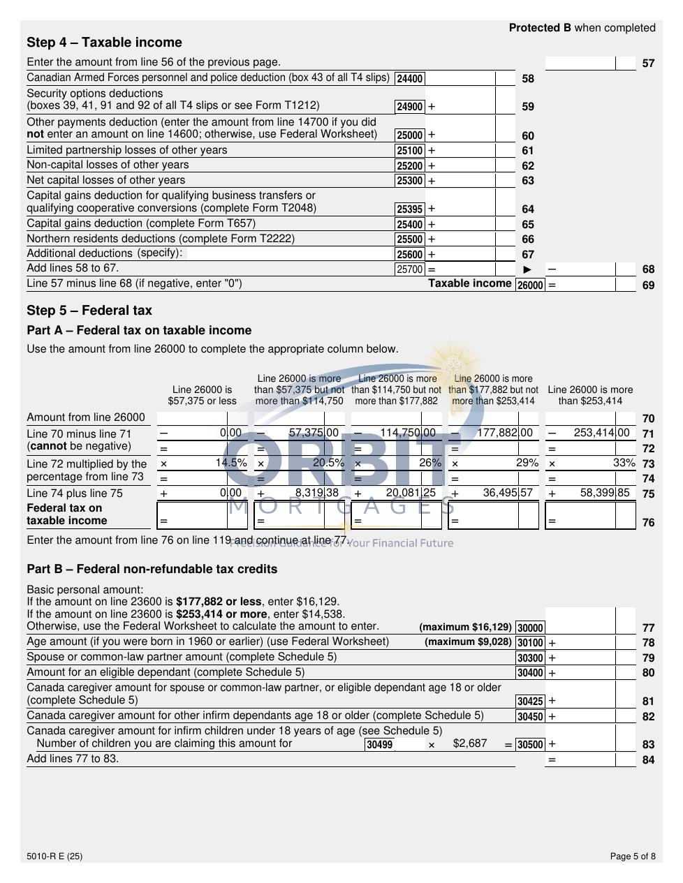 T1 General sample page 5